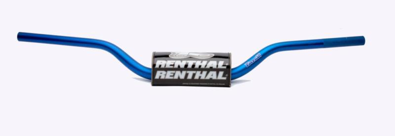 Renthal fatbar handlebar - yz/yzf bend - blue  602-01-bu