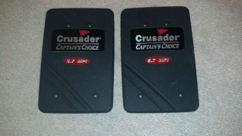 (2) crusader 5.7l mpi engine guard cover