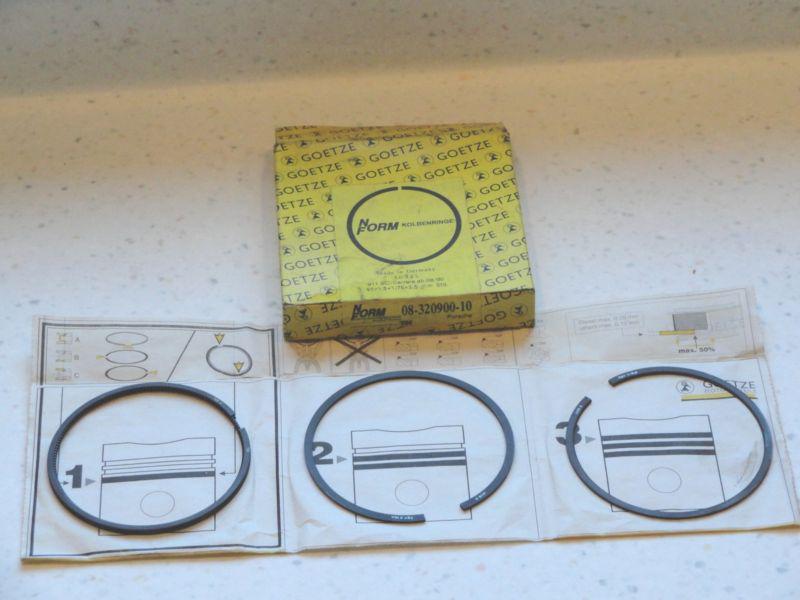  new porsche 911 sc carrera piston ring set goetze 3.0 3.2 std