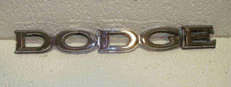 Dodge ram truck hood emblem 78 79 80 81 82 83 84 85 86 87 88 mopar pn 4084778