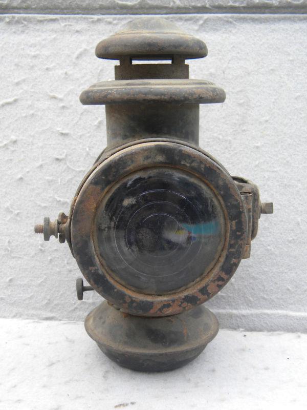 Antique  kerosene headlight complete with burner