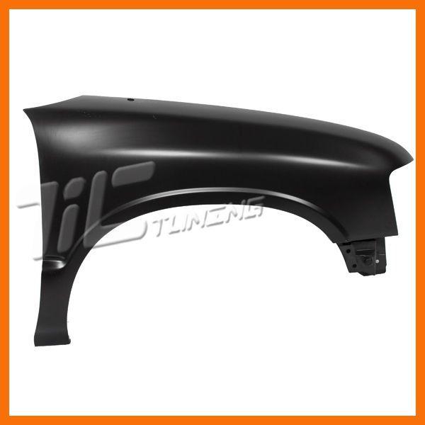 96 97 98 isuzu hombre pickup passenger right front fender primered black steel