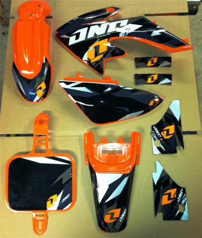 Pit bike honda crf 50 ssr  one industries graphics& plastics new for 2013  04-12