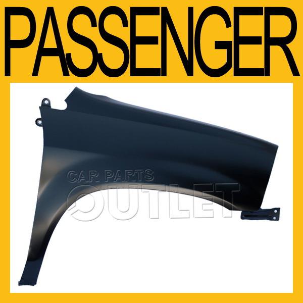 01-06 acura mdx right side front fender primed steel replace r for 60211s3va90zz