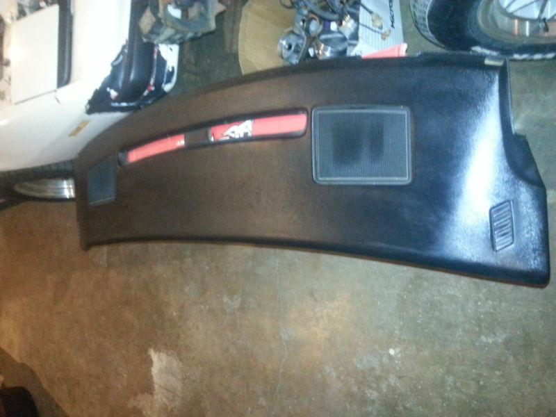 1982-1992 pontiac firebird gta trans/am formula crossfire mecham kitt dash pad 