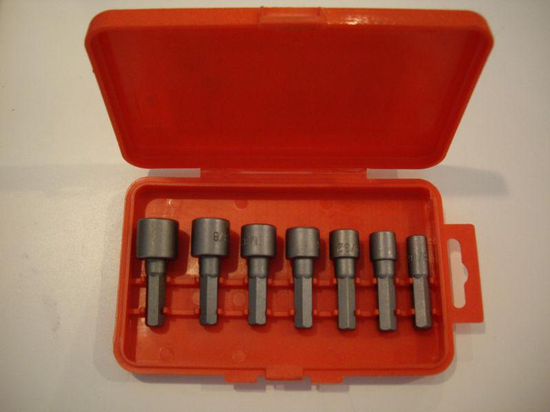 New matco tools san7pba 7 piece non-magnetic nutdriver bit set