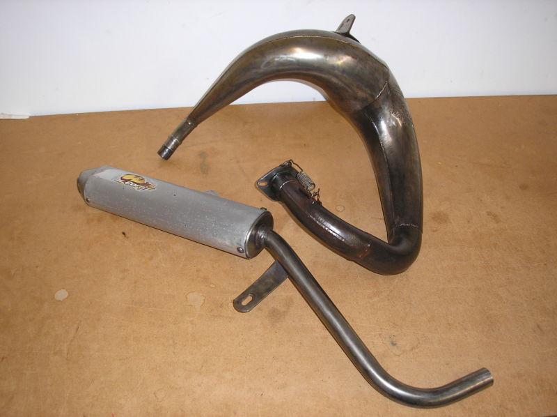 Yamaha blaster 200 / good / fmf fatty pipe & power core 2 silencer / #bla30-415