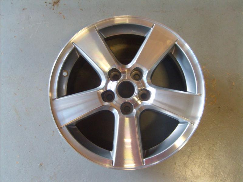 2011 chevrolet cruze wheel, 16x6.5, 5 spoke machined/silver