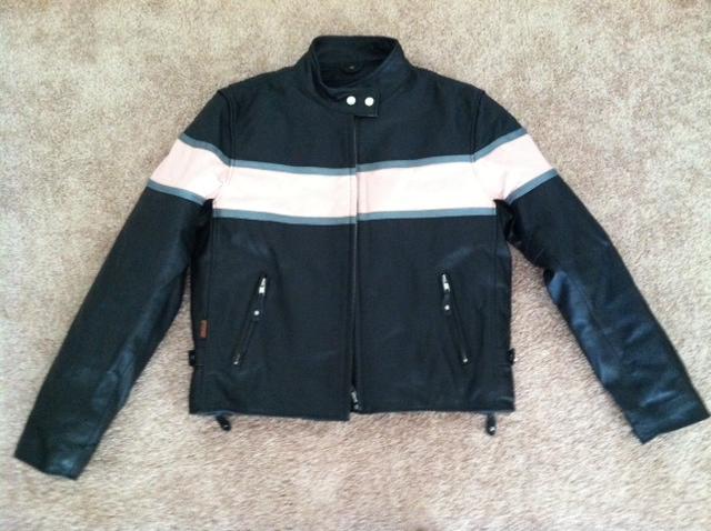  women's "hot leathers" motorcycle jacket -size xl