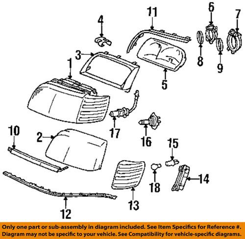 Mercedes-benz-mb oem 1408260843 turn signal lamp