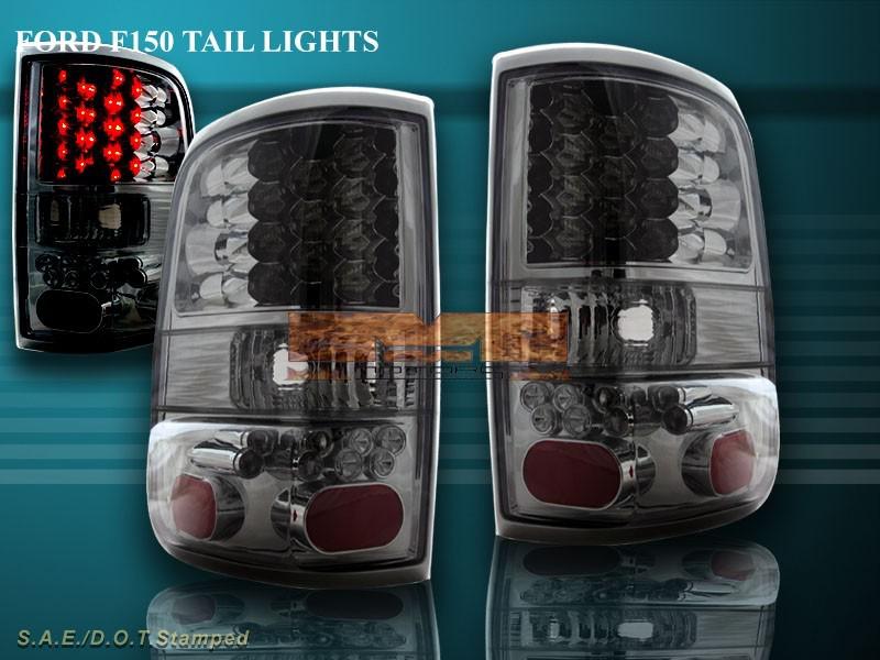 2004 2005 2006 2007 2008 ford f-150 f150 led tail lights smoke