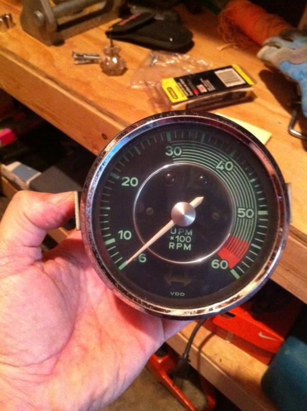 1963 porsche 356 356b super 90 b tach tachometer gauge 