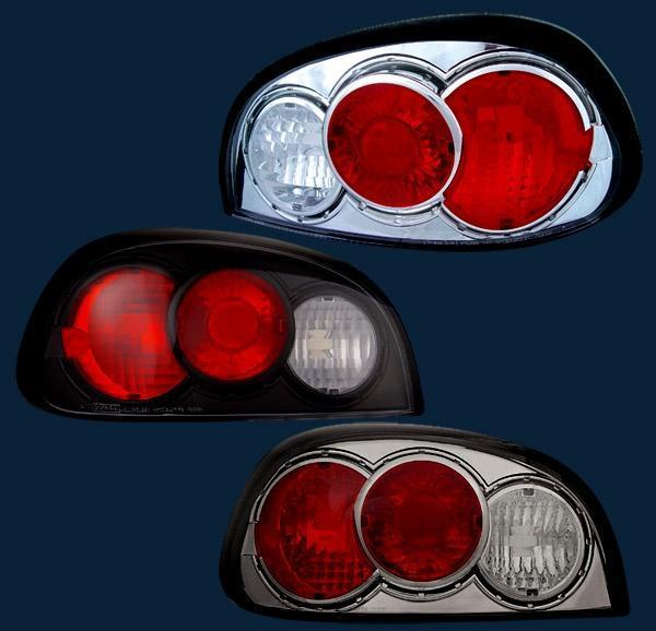 '96 97 98 pontiac grand am custom tail lights by ipcw 3 color options cwt-ce340