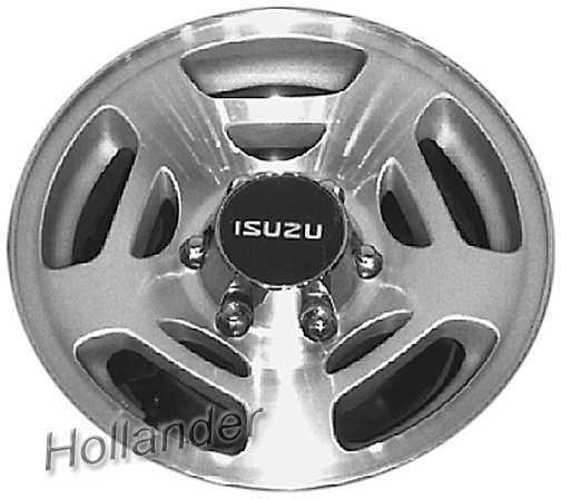 96 97 98 99 isuzu trooper wheel 16x7 alum 5 spoke web 221188