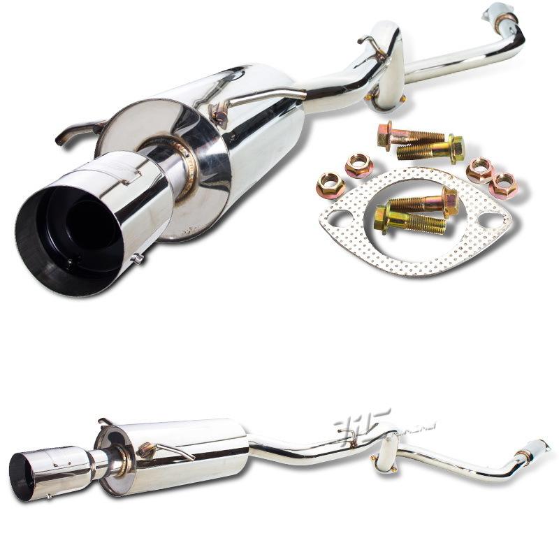 Chevy cobalt 05-07 stainless steel catback exhaust system sport 2.2l single path