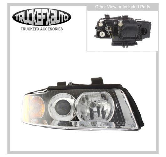 Driving light with bulbs new clear lens right hand halogen rh passenger side car