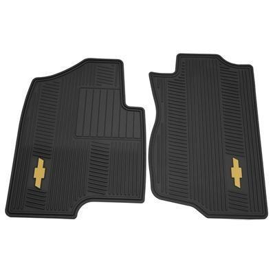 2007-2013 chevrolet silverado premium all weather front floor mats  12499639 