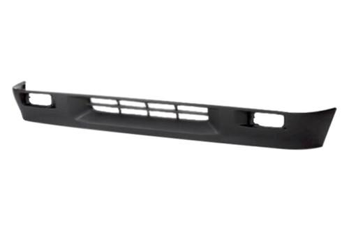 Replace iz1090101 - 93-94 isuzu pick up front bumper valance factory oe style