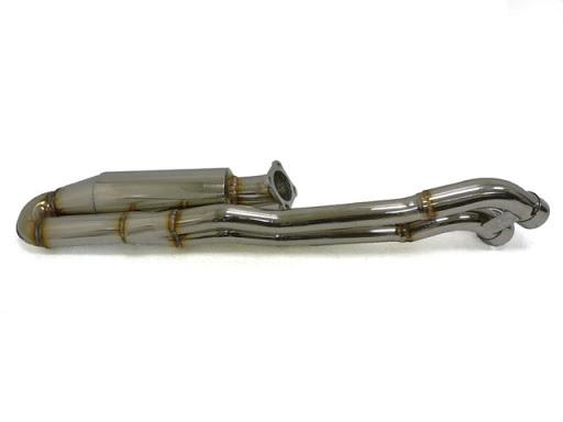 Obx exhaust muffer system 76-89 porsche 911 turbo 930 3.0l  & 3.3l