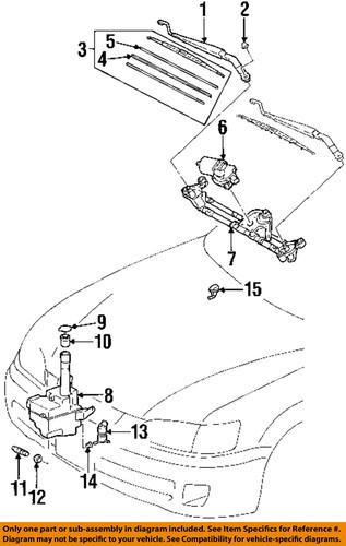 Toyota oem 85315aa010 windshield washer fluid reservoir