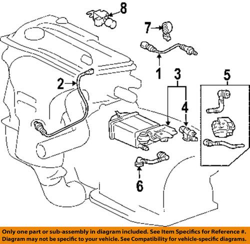 Toyota oem 8946506120 oxygen sensor