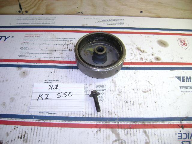 Kawasaki kz 550  flywheel and bolt