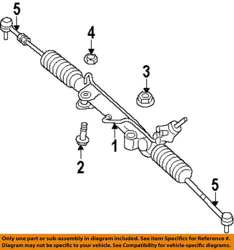 Jeep oem 6507706aa steering gear-gear assembly nut