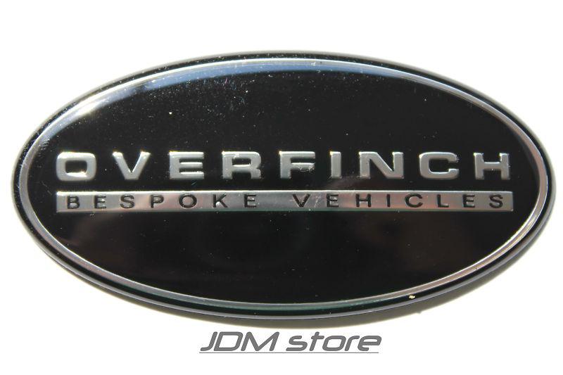 Overfinch emblem sticker badge (fits range rover land rover)