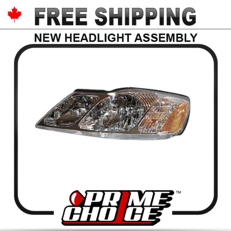 Prime choice new left driver side headlamp headlight assembly replacement lh