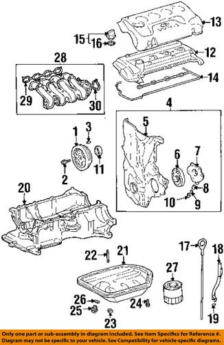 Toyota oem 1712021020 engine parts-intake manifold