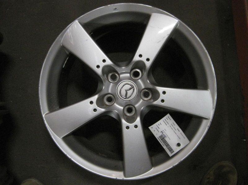 04-07 mazda rx8 wheel 18x8 (alloy, 5 spokes), dull finish autogator 