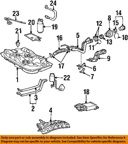 Toyota oem 7760102020 fuel tank strap