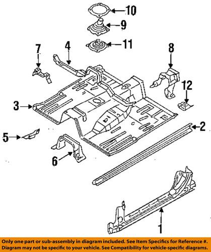 Nissan oem 7496635f00 floor-cover