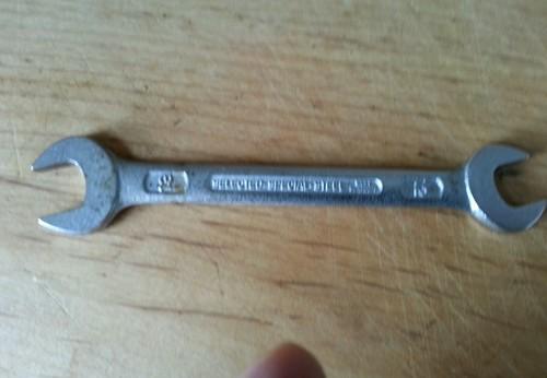 Special selected steel wrench porsche ferrari 12/13mm toolkit