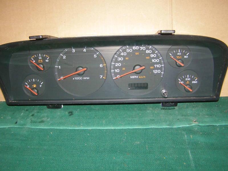 2002 2003 2004 jeep grand cherokee laredo and sport speedometer cluster 