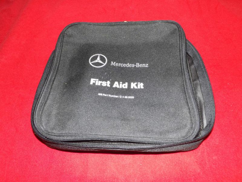 Mercedes benz first aid kit black case only mb# q4860029