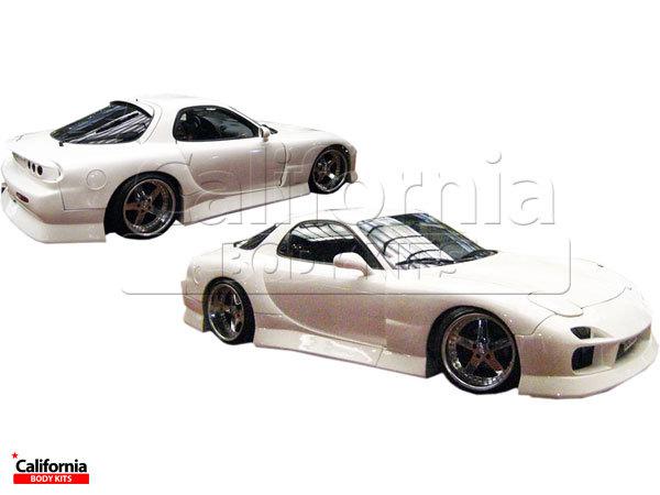 Cbk frp bspo blister wide body kit 8pc mazda rx-7 fd3s 93-97 brand new