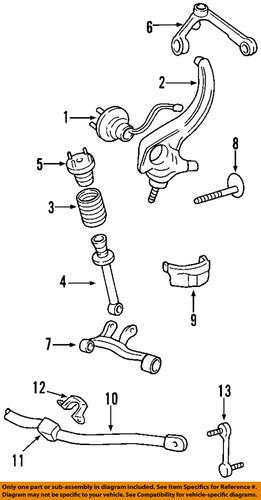 Ford oem 6w4z-3084-aa control arm/suspension control arm