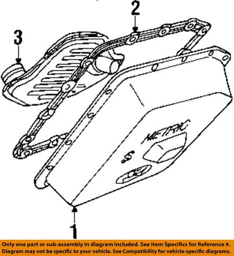 Ford oem xl2z-7a098-da transmission filter/auto trans filter