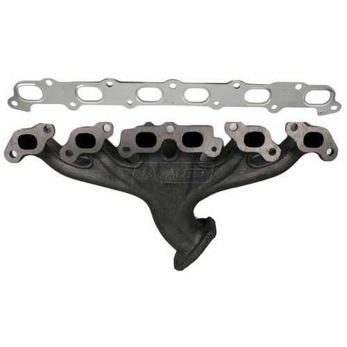 Exhaust manifold w/flange gasket set kit for trailblazer envoy bravada 9-7x 4.2l