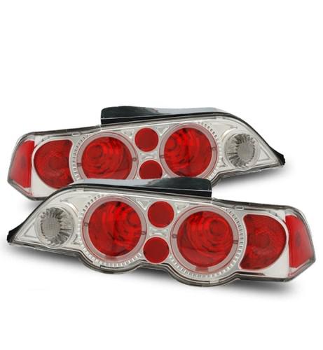 02-04 acura rsx dc5 euro chrome altezza aftermarket tail lights rear brake lamps