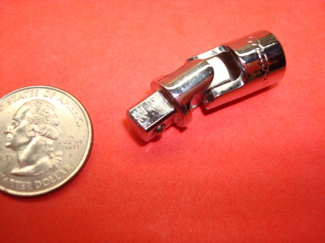 Snap on tools 1/4" drive universal joint 1 5/16 inch long part no. tmu8 unused