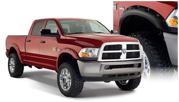 Bushwacker 50919-02 pocket style fender flares (4) 2010-2013 dodge ram 2500/3500