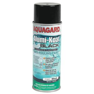 Brand new - aquagard ii alumi-koat spray f/outboards & outdrives - 12oz - black