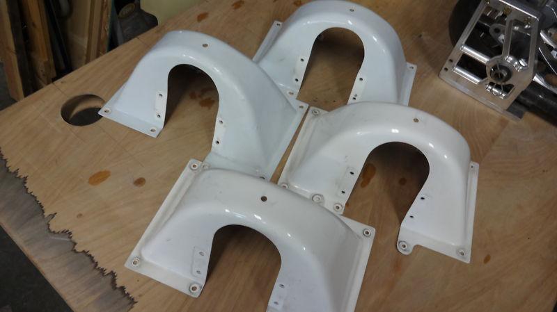 Bell 206 helicopter skid gear cross tube fairings.... model railroad tunnels?