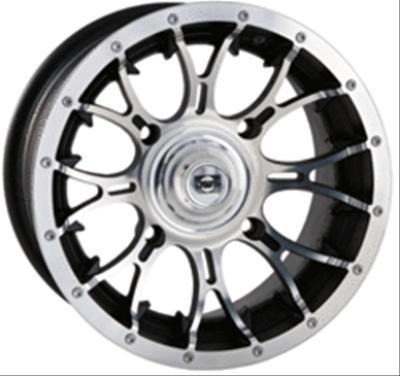 Douglas dwt litecast machined diablo wheel 12"x7" 4x110mm bc 991-10