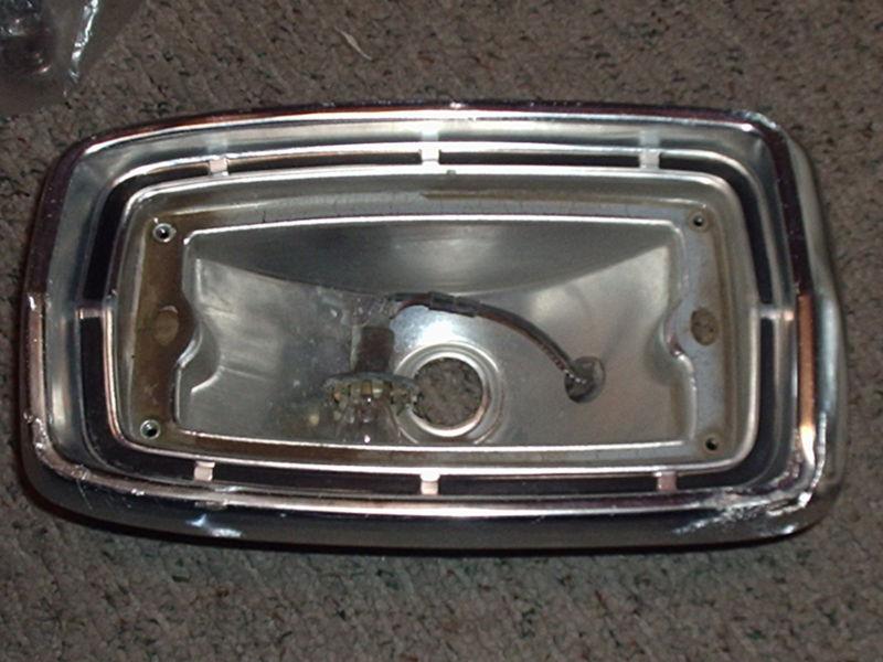 66 fairlane taillight bezel oe oem ford good used gt 500 xl convertible fixture