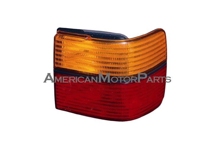 Passenger replacement red/amber outer tail light 93-99 volkswagen jetta gl gls