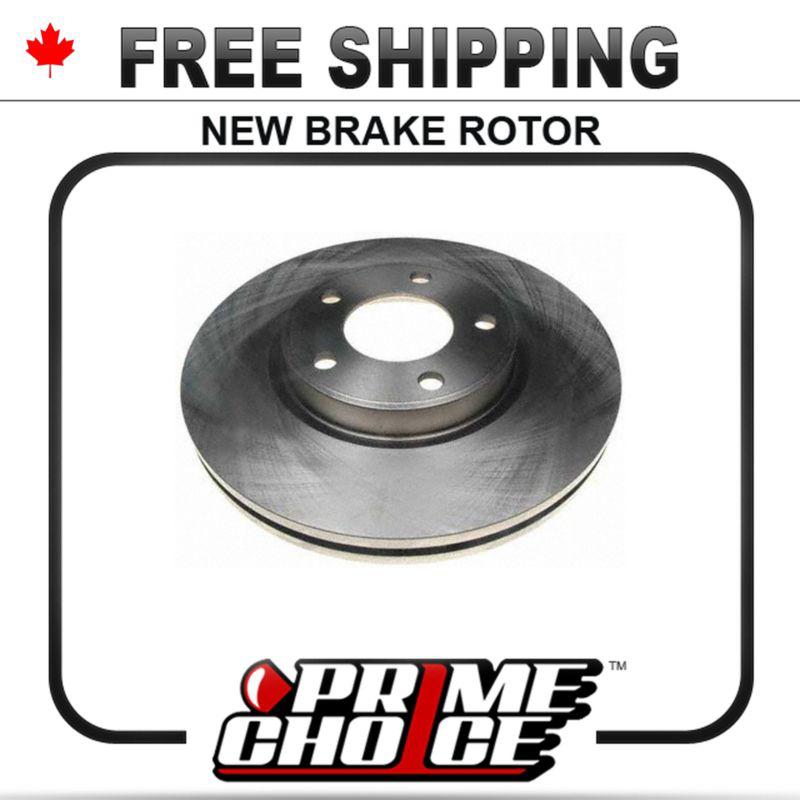 1 premium new disc brake rotor for front fits left driver / right passenger side