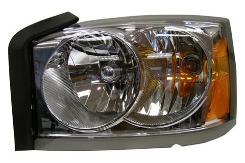 Tyc 20-6588-90 - 2006 dodge dakota left replacement headlight assembly